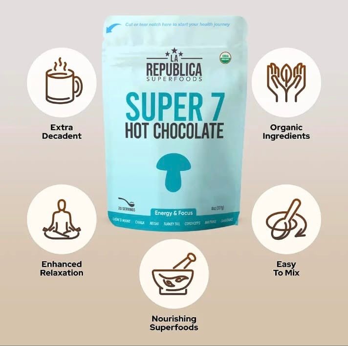 LA REPUBLICA Hot Chocolate Super 7 8oz bag - Market 12