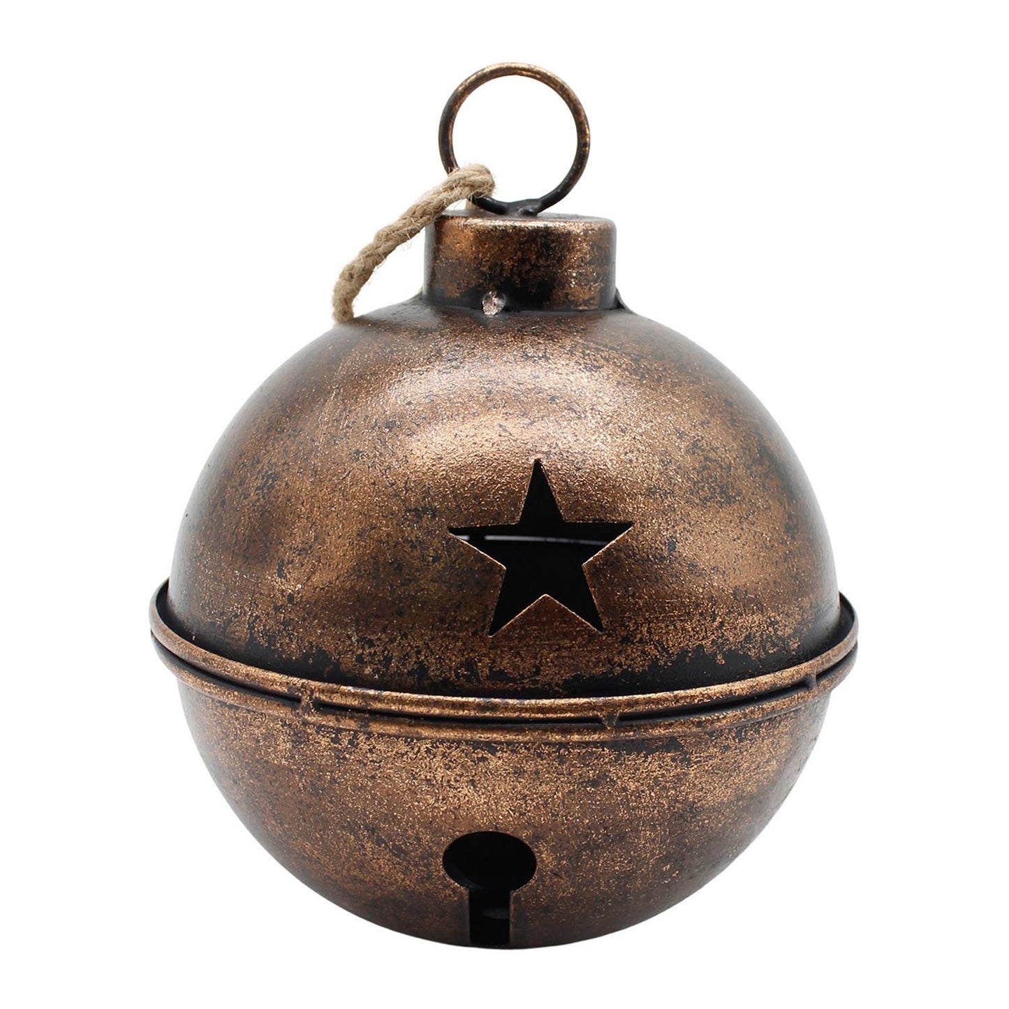 Large Copper Bell Ornament - Market 12