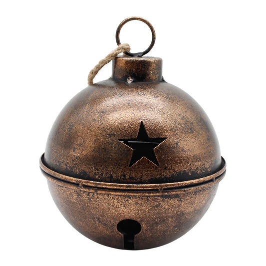 Large Copper Bell Ornament - Market 12