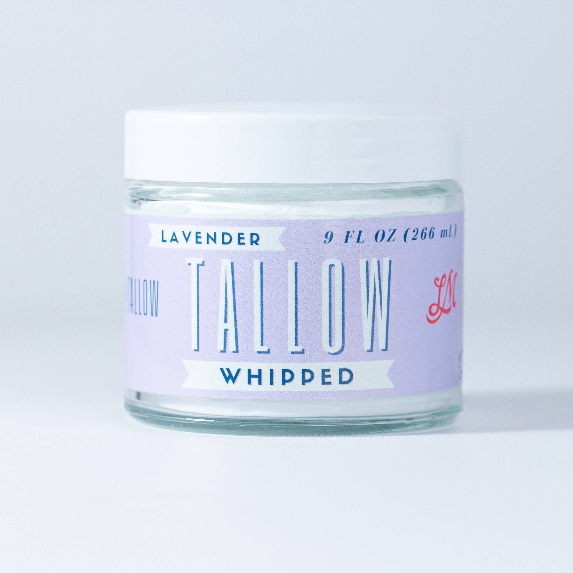 Lavender 9oz Whipped Tallow | All Natural Moisturizer Size 2oz - 24oz: 9oz - Market 12