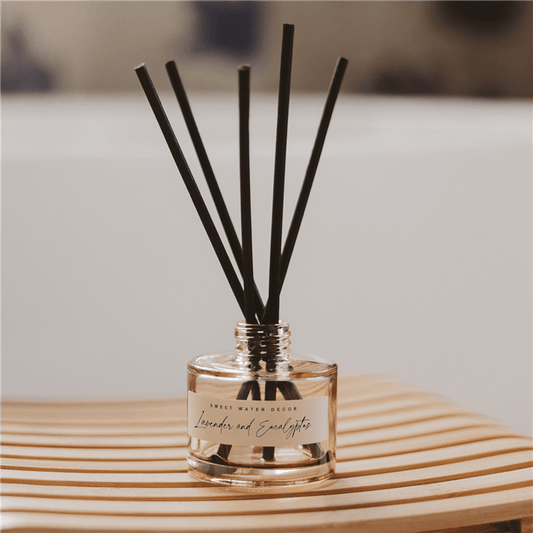 Lavender and Eucalyptus Reed Diffuser - Sweet Water Decor - Market 12