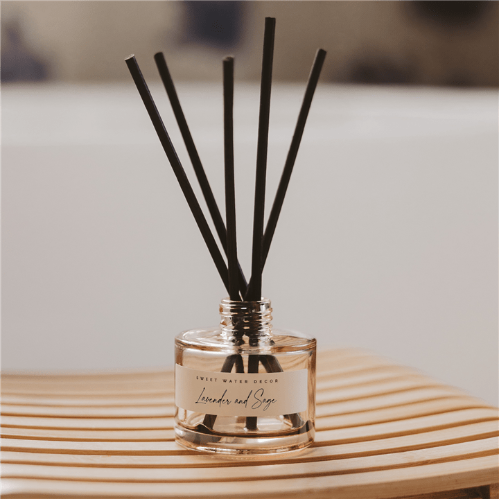 Lavender and Sage Reed Diffuser - Sweet Water Decor - Market 12