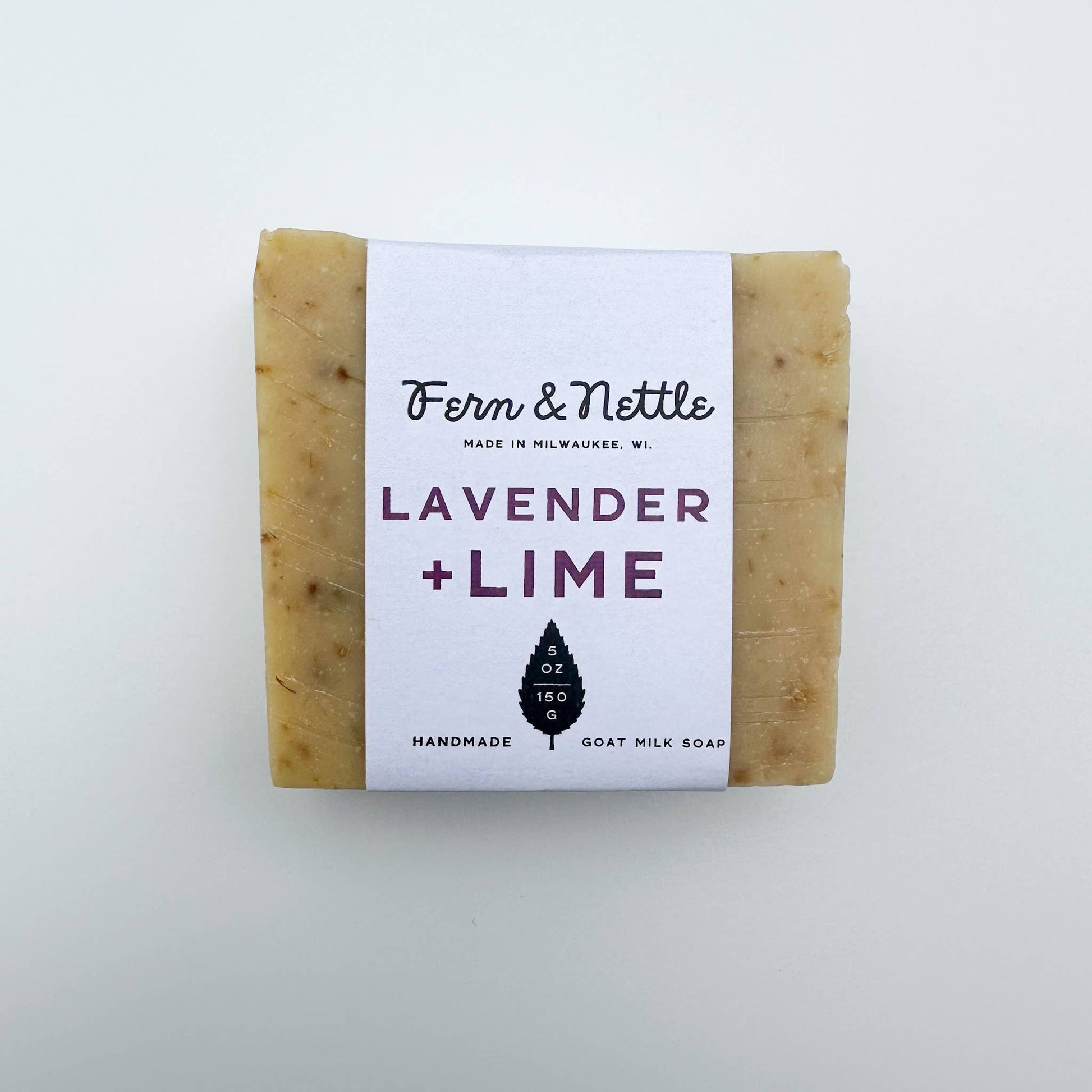 Lavender + Lime Goat Milk Soap - Market 12