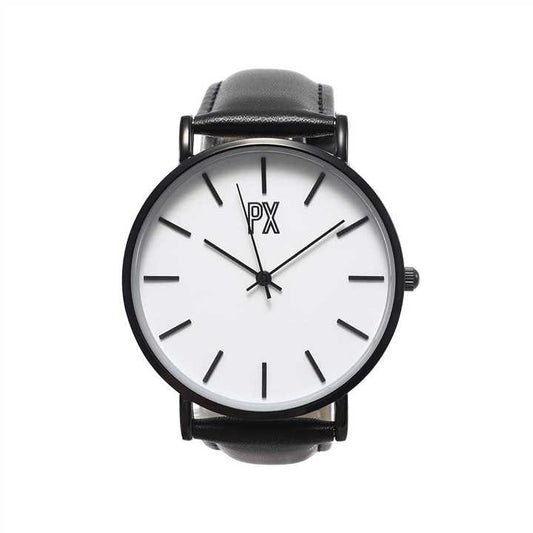Leather Strap Watch - Market 12