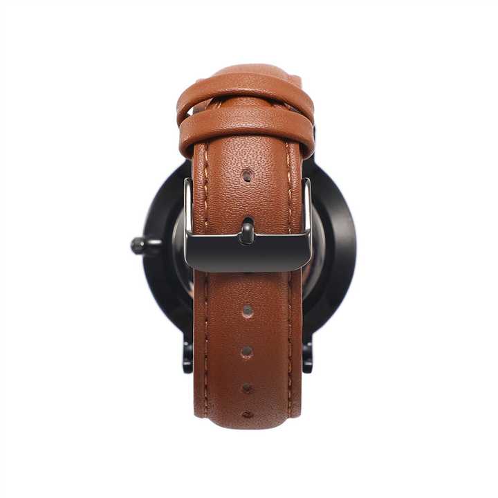 Leather Strap Watch - Market 12