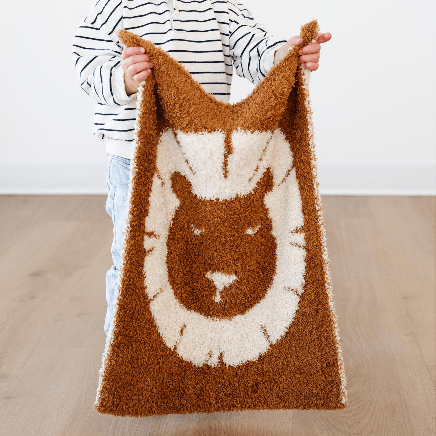 Lion Double - Layer Bamboni® Baby Mini Blanket - Market 12