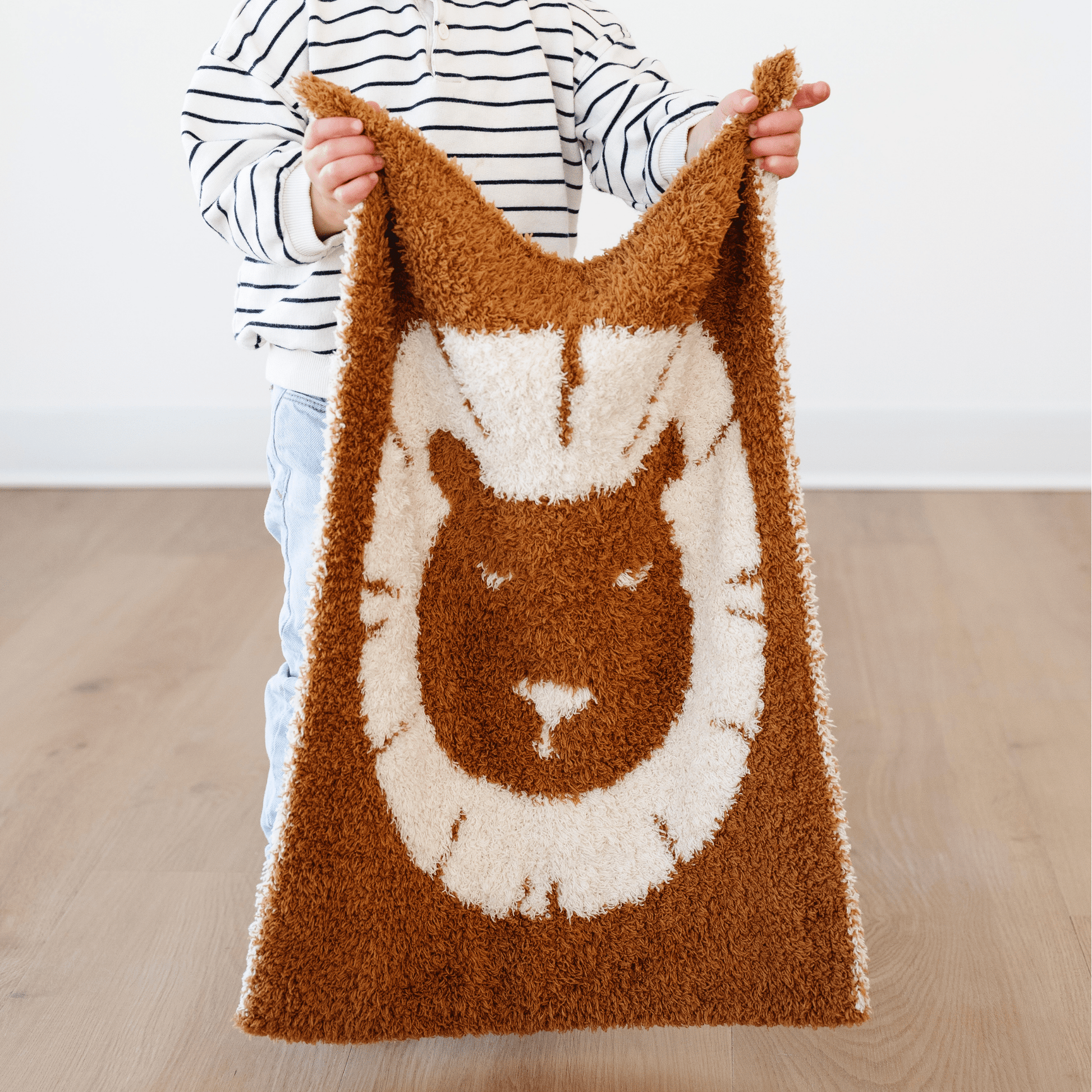 Lion Double - Layer Bamboni® Baby Mini Blanket - Market 12