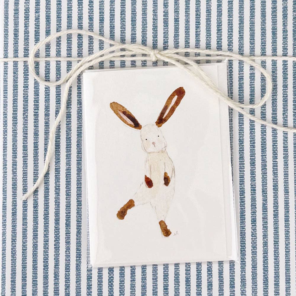 Little bunny mini notecard - Market 12