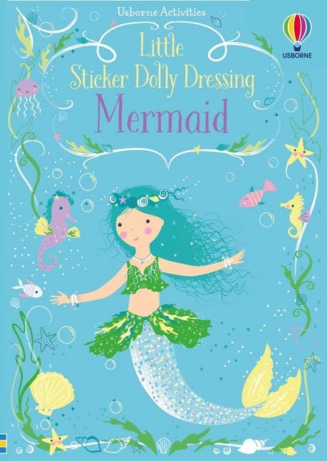 Little Sticker Dolly Dressing Mermaid : Usborne - Market 12