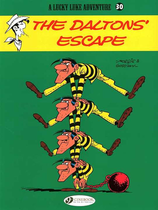 Lucky Luke: The Daltons' Escape; paperback; series No. 30 - Market 12