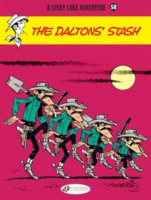 Lucky Luke: The Daltons' Stash; paperback; series No. 58 - Market 12
