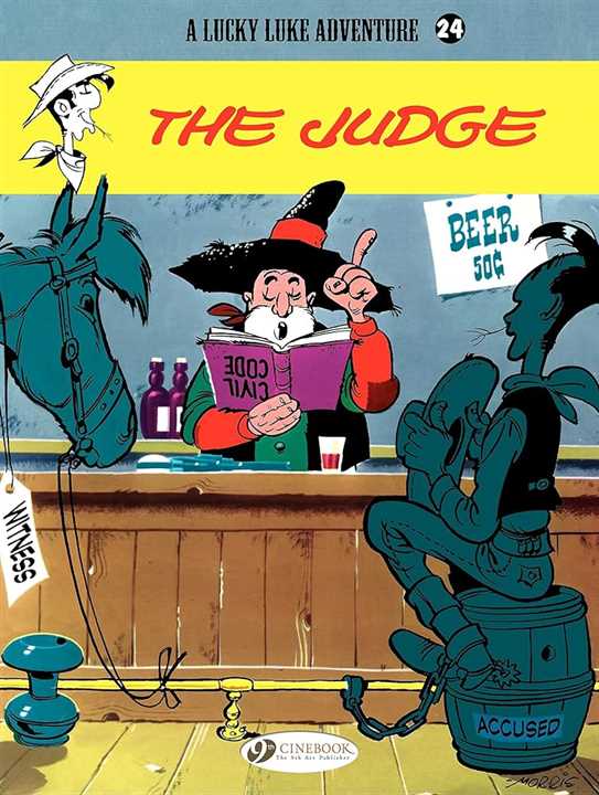Lucky Luke: The Judge; paperback; series No.24 - Market 12