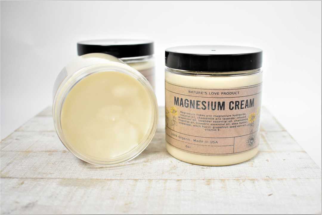 Magnesium Cream - Market 12