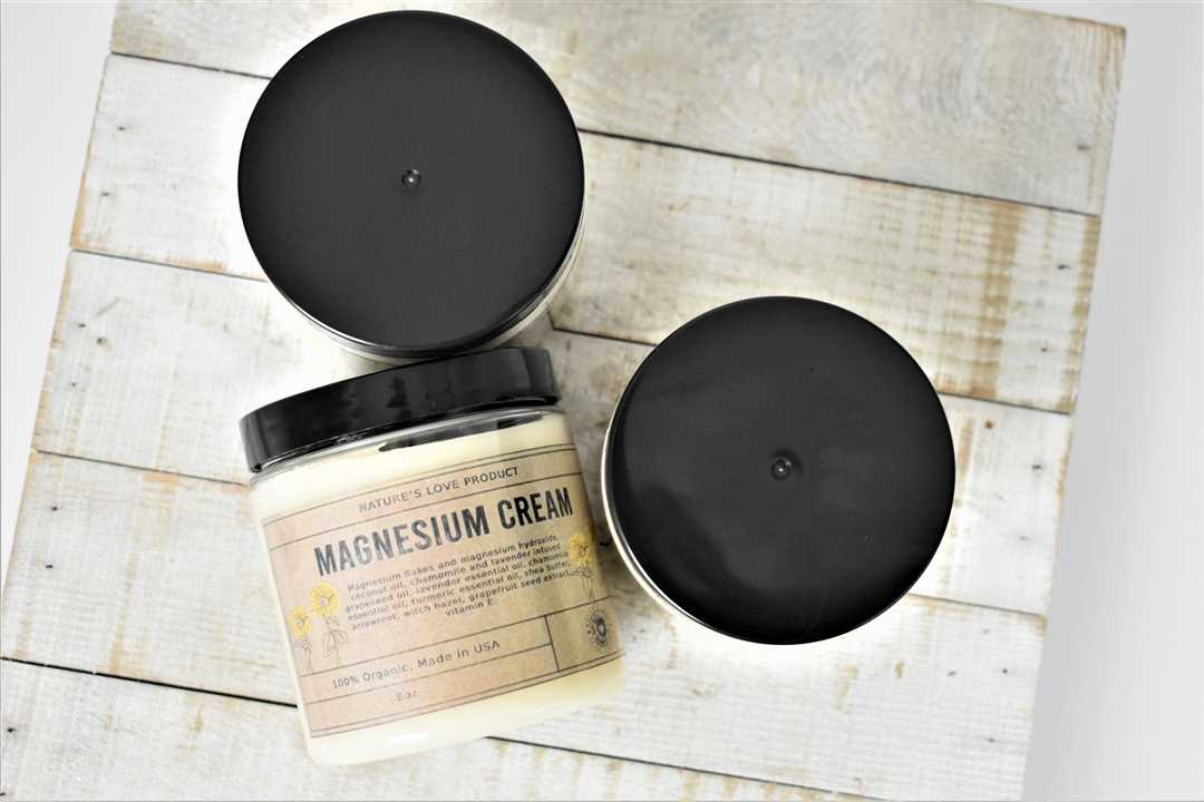 Magnesium Cream - Market 12