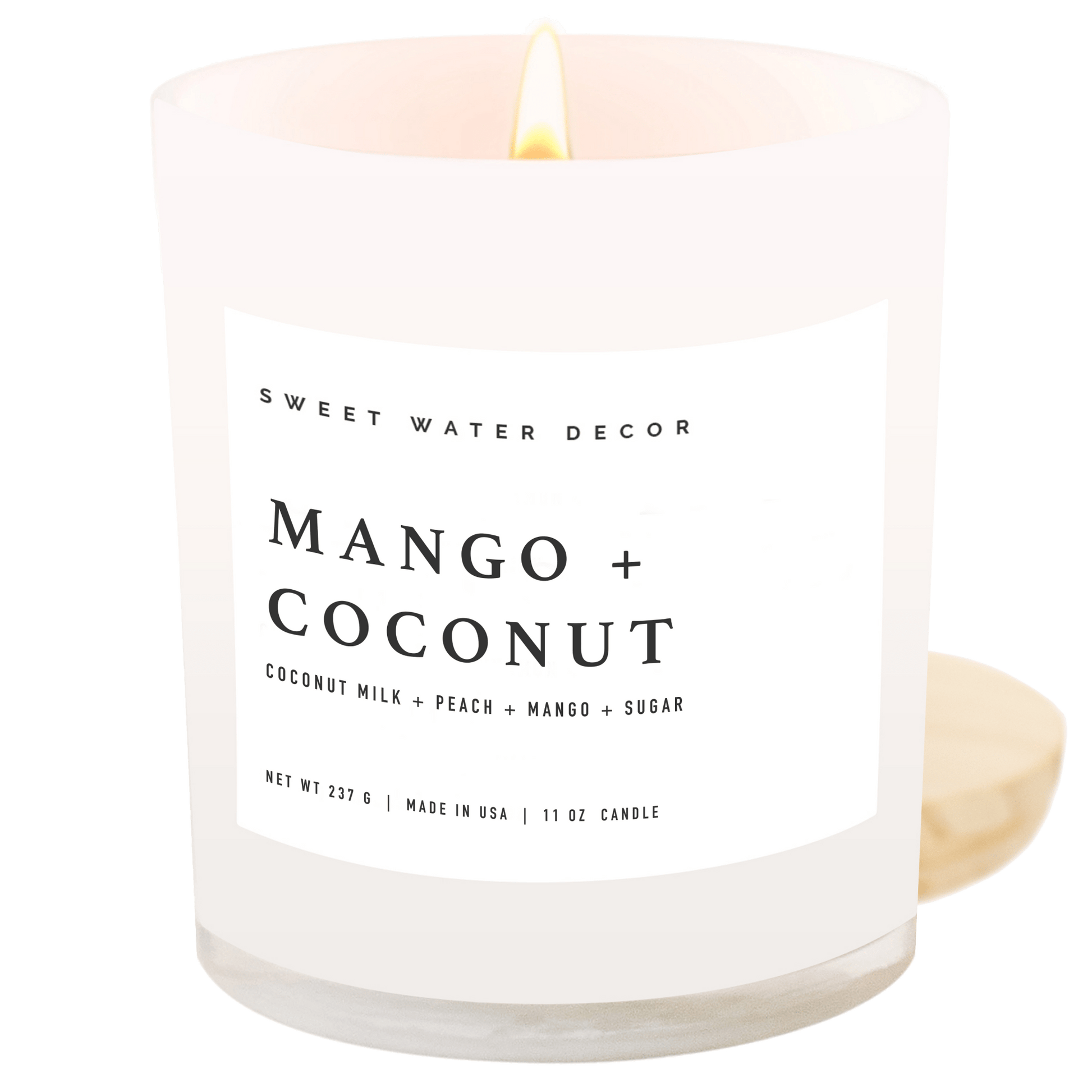 Mango and Coconut 11 oz Soy Candle - Decor & Gifts - Market 12