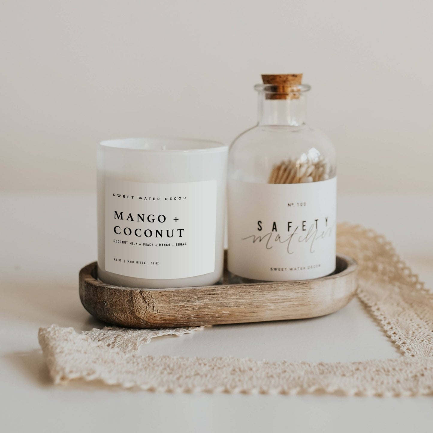Mango and Coconut 11 oz Soy Candle - Decor & Gifts - Market 12