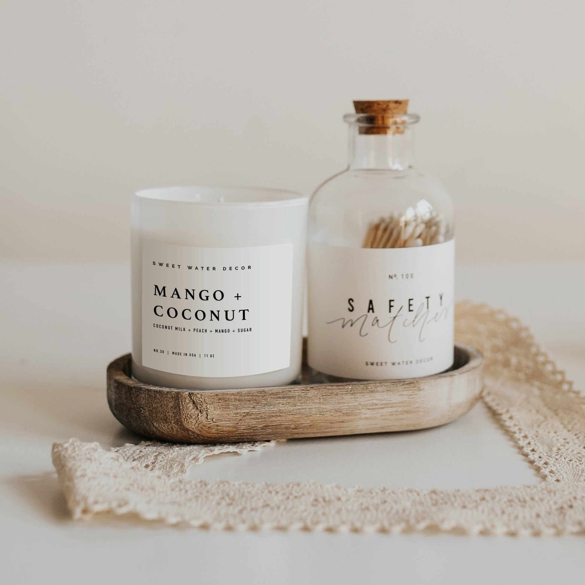 Mango and Coconut 11 oz Soy Candle - Decor & Gifts - Market 12