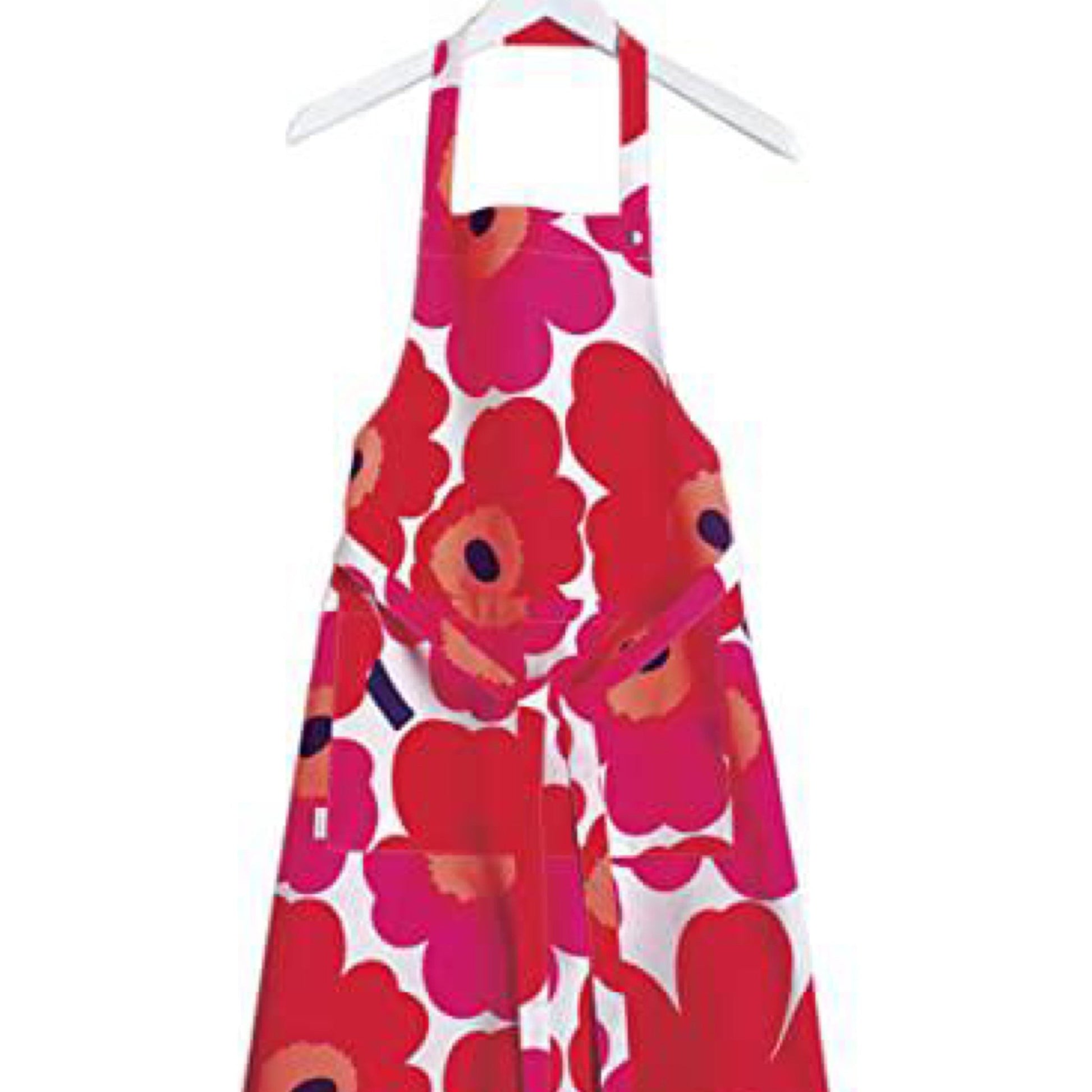 Marimekko Pieni Unikko Kitchen Apron with Pocket - Market 12