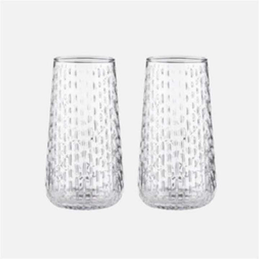 Marimekko Syksy Flute Glass, Clear - Market 12