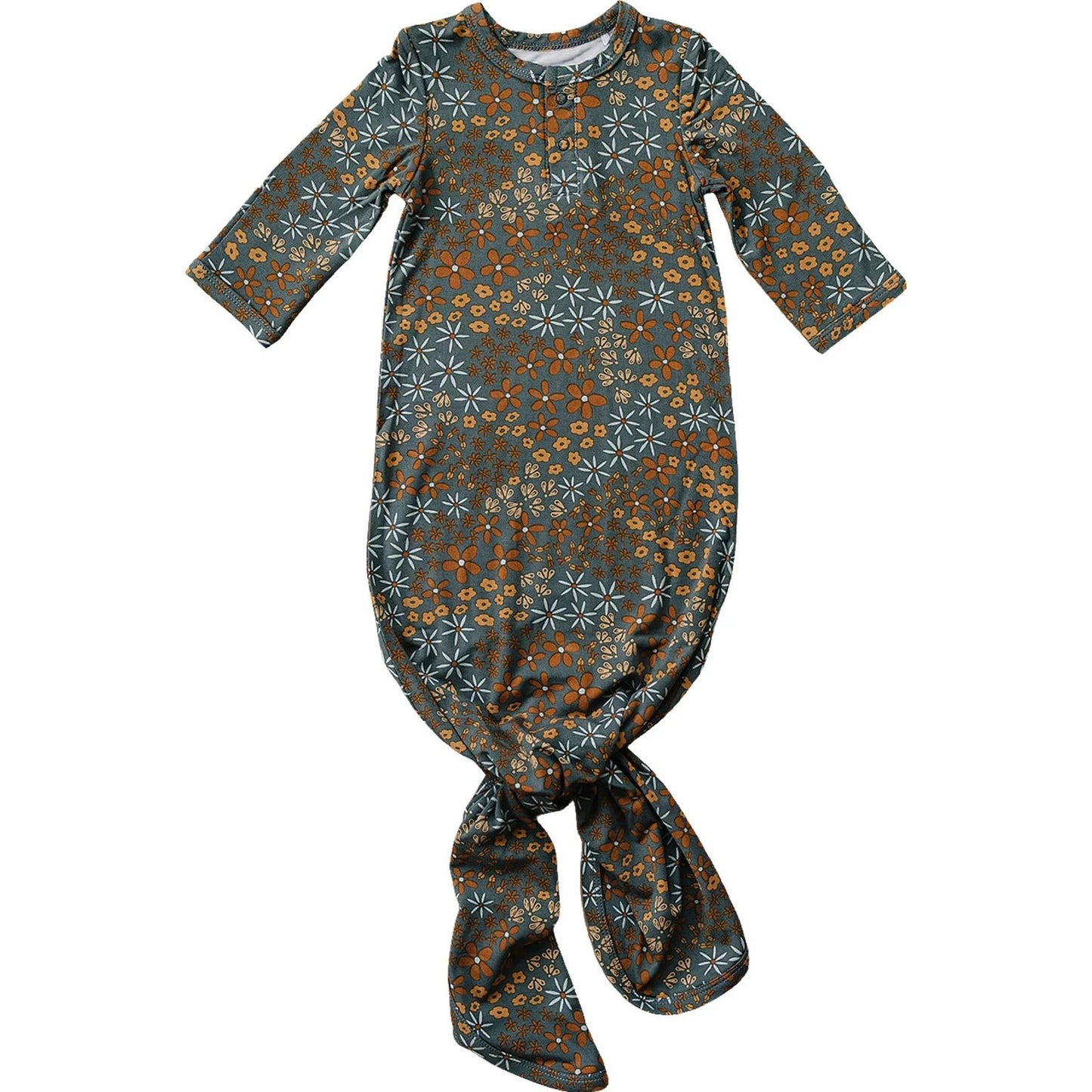 Mebie Baby Bamboo Knot Gown - Market 12