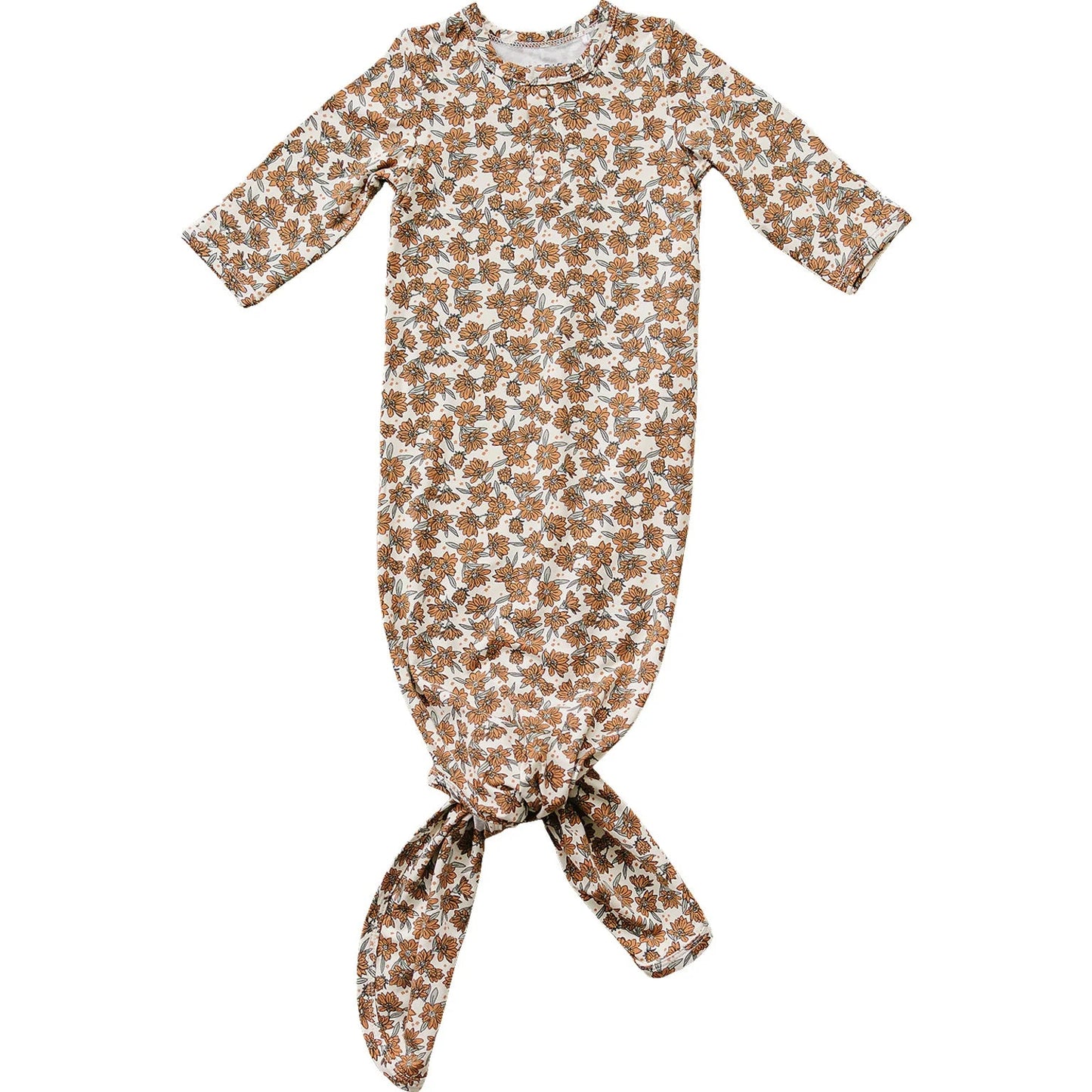 Mebie Baby Bamboo Knot Gown - Market 12