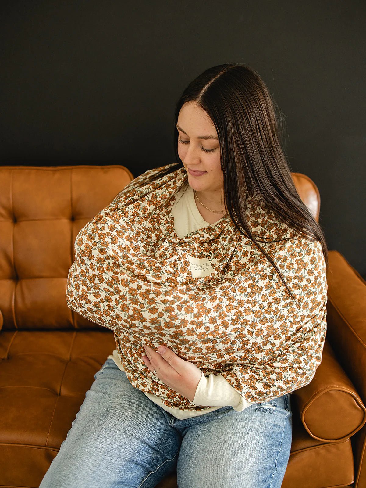 Mebie baby Bamboo Multi - Use Cover - Market 12