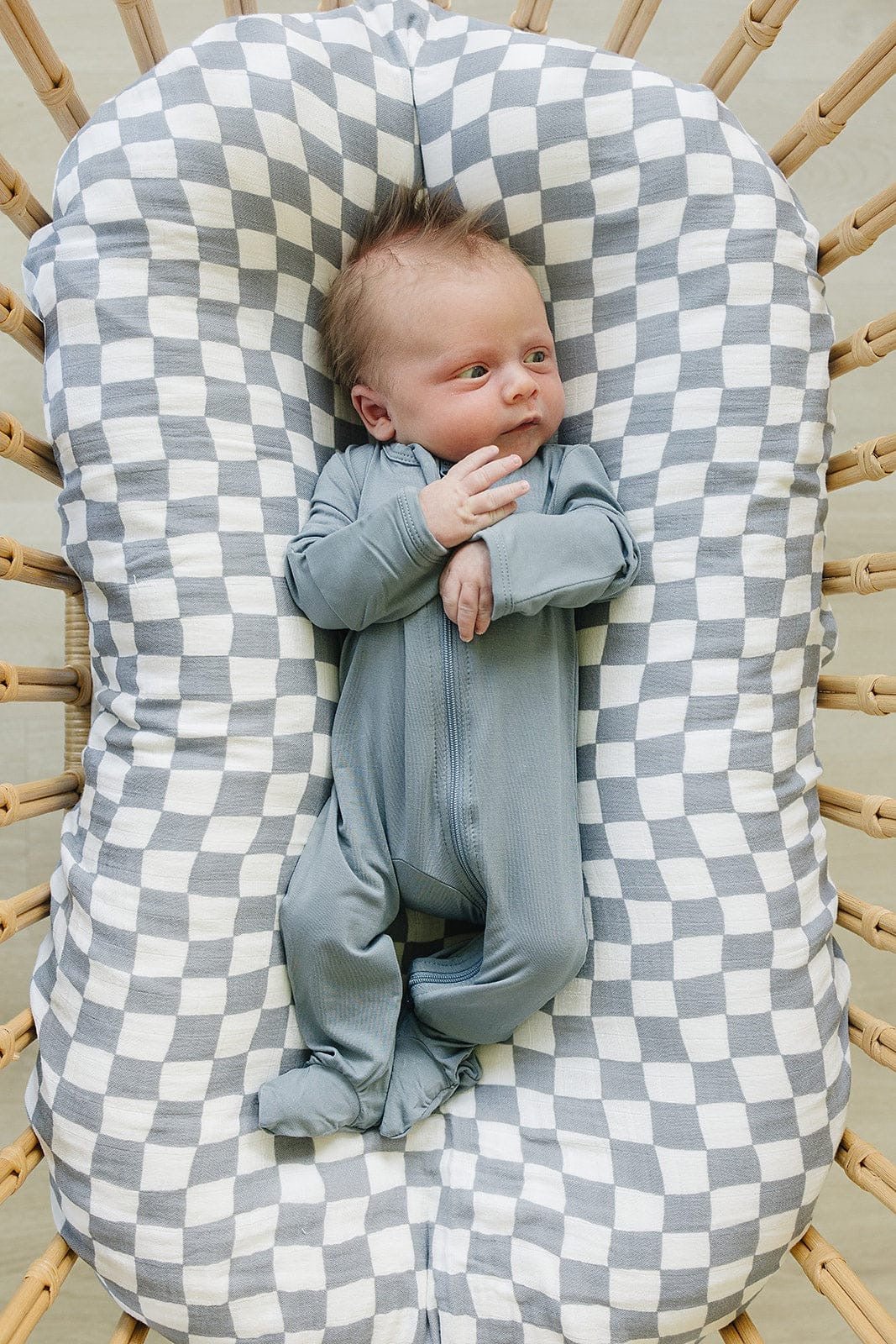 Mebie Baby Bamboo Zipper - Market 12