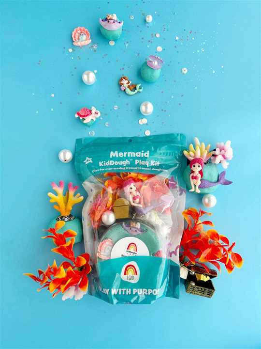 Mermaid KidDough Play Kit - Market 12