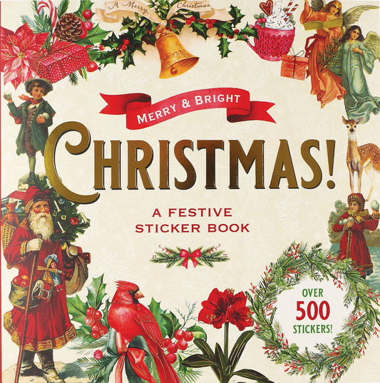 Merry & Bright Christmas! A Festive Sticker Book - Market 12