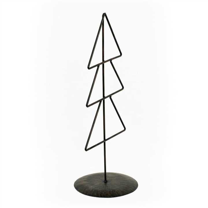 Metal Christmas Tree, Christmas Decor 8x18 - Market 12
