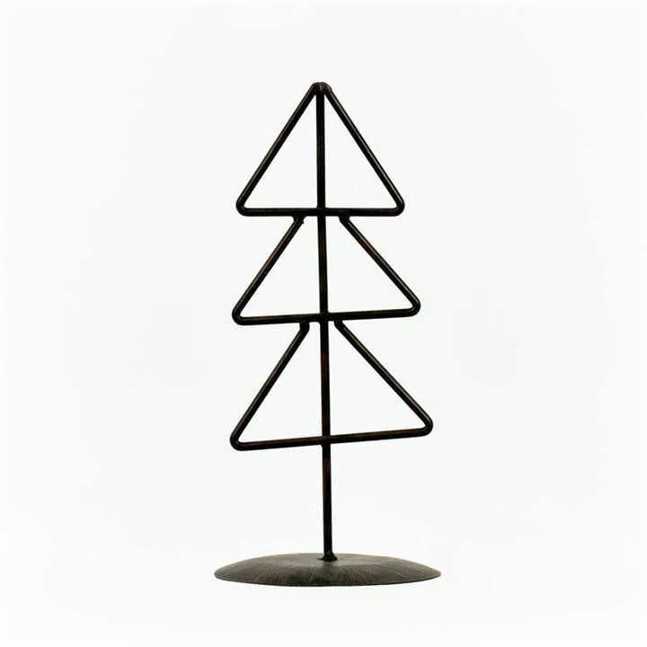 Metal Christmas Tree on Stand Decor - Market 12
