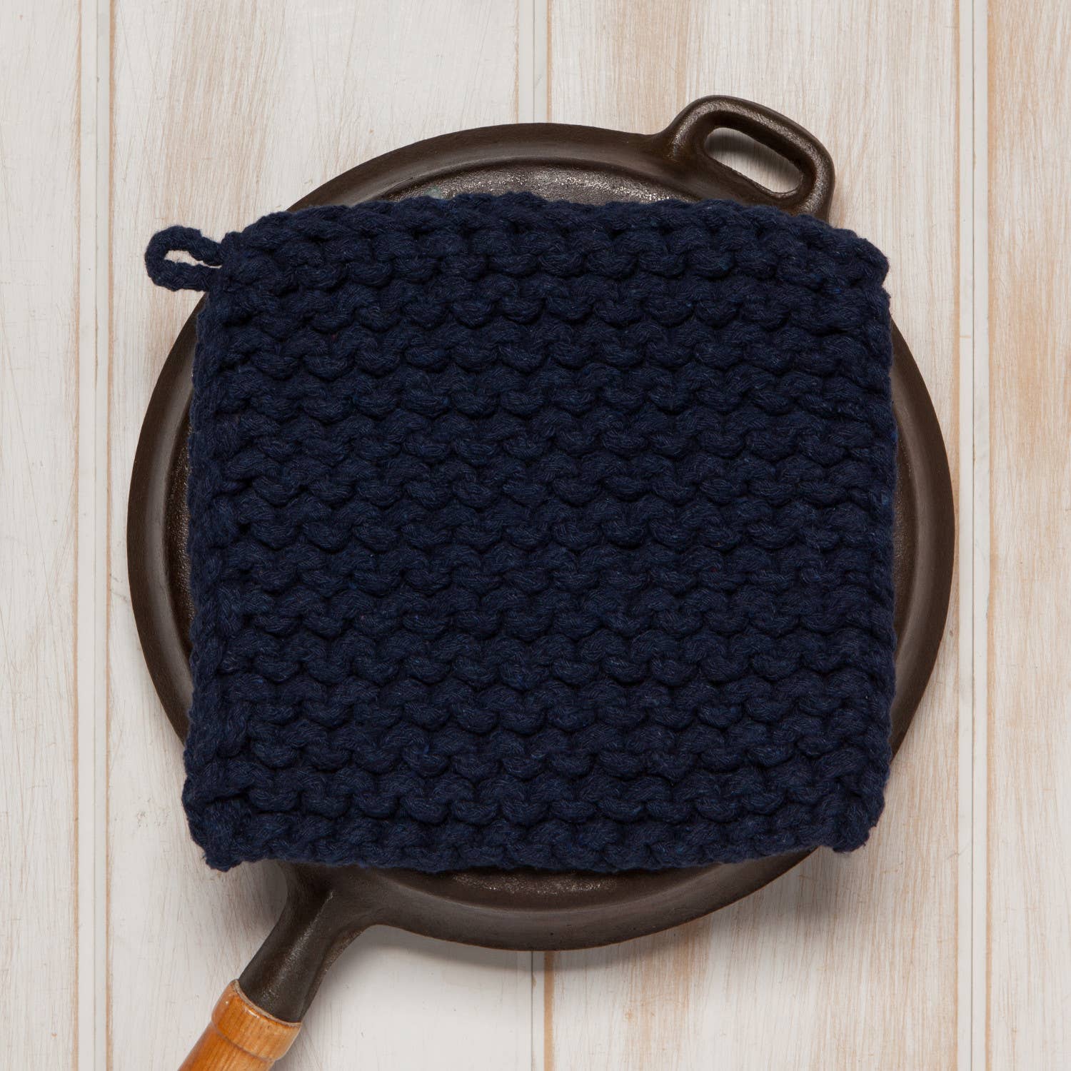 Midnight Blue Knit Potholder - Market 12