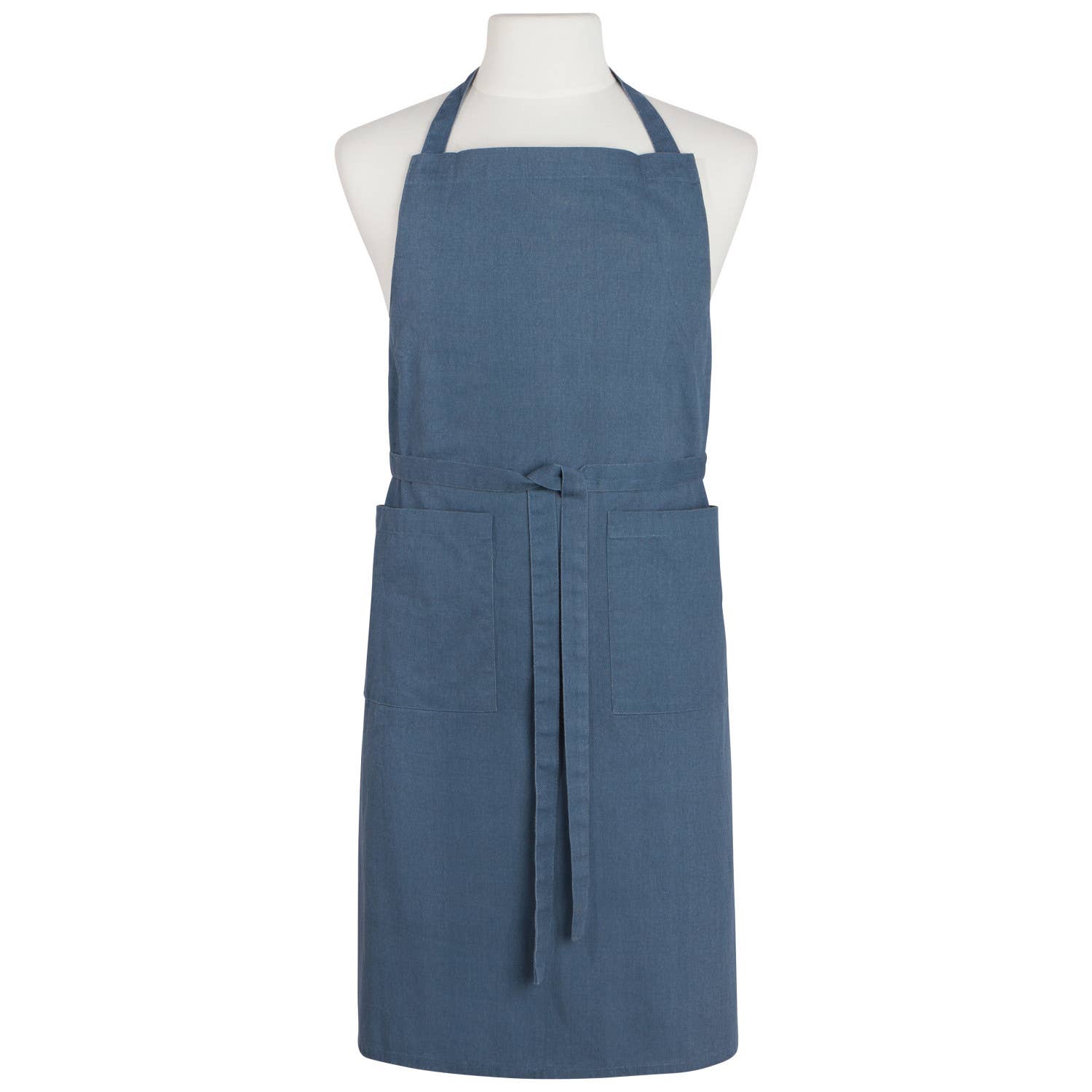 Midnight Blue Stonewash Apron - Market 12