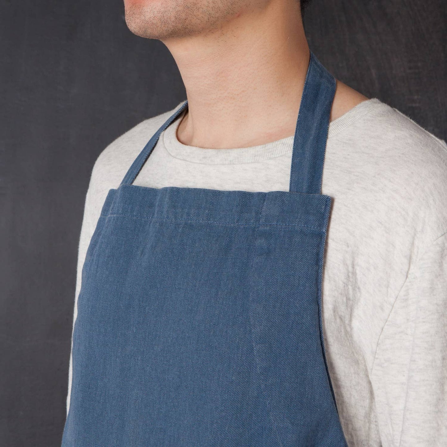 Midnight Blue Stonewash Apron - Market 12
