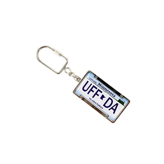 Minnesota License Plate Keychain - Market 12