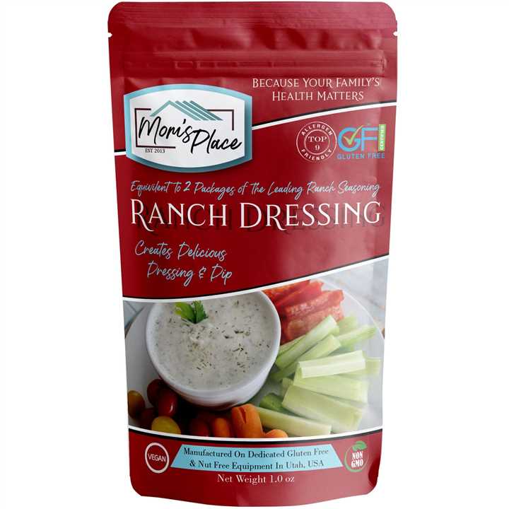 Mom’s Ranch Dressing Mix GF + DF - Market 12