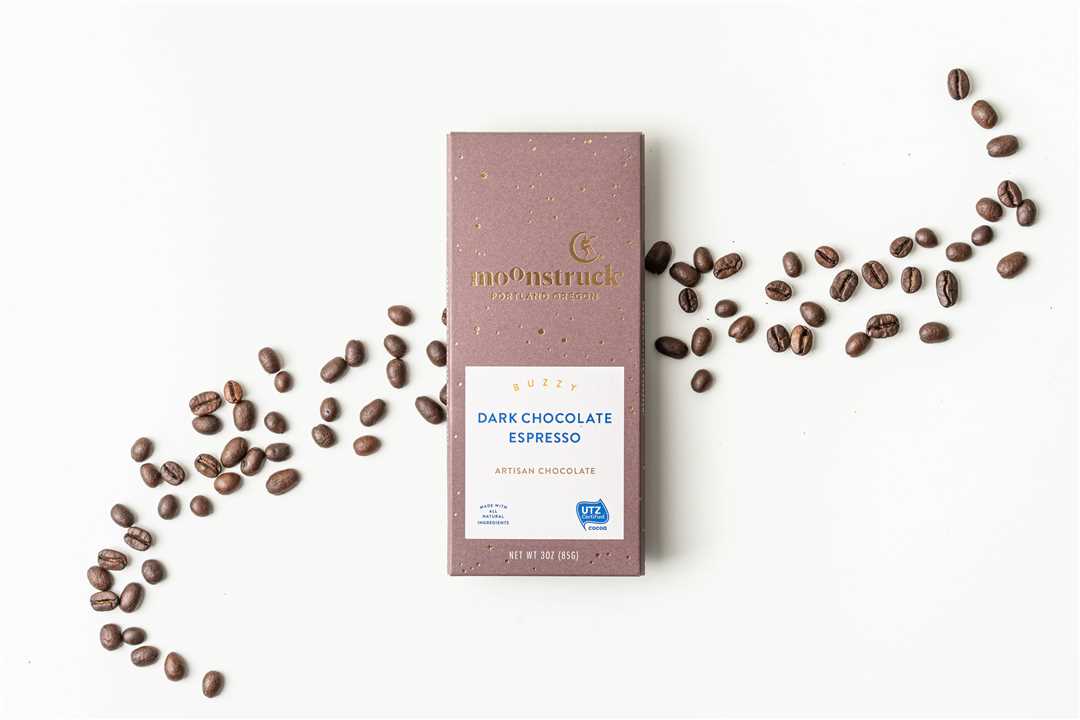 Moonstruck Buzzy Dark Espresso Chocolate Bar - Market 12