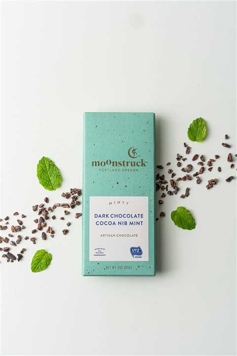 Moonstruck Minty Dark Chocolate Bar - Market 12