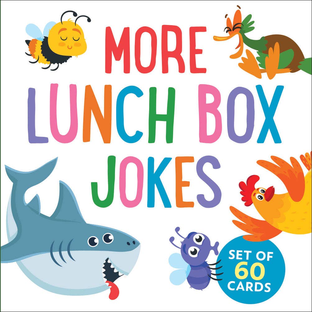More Lunch Box Jokes Card Deck (Set of 60 cards) - Market 12