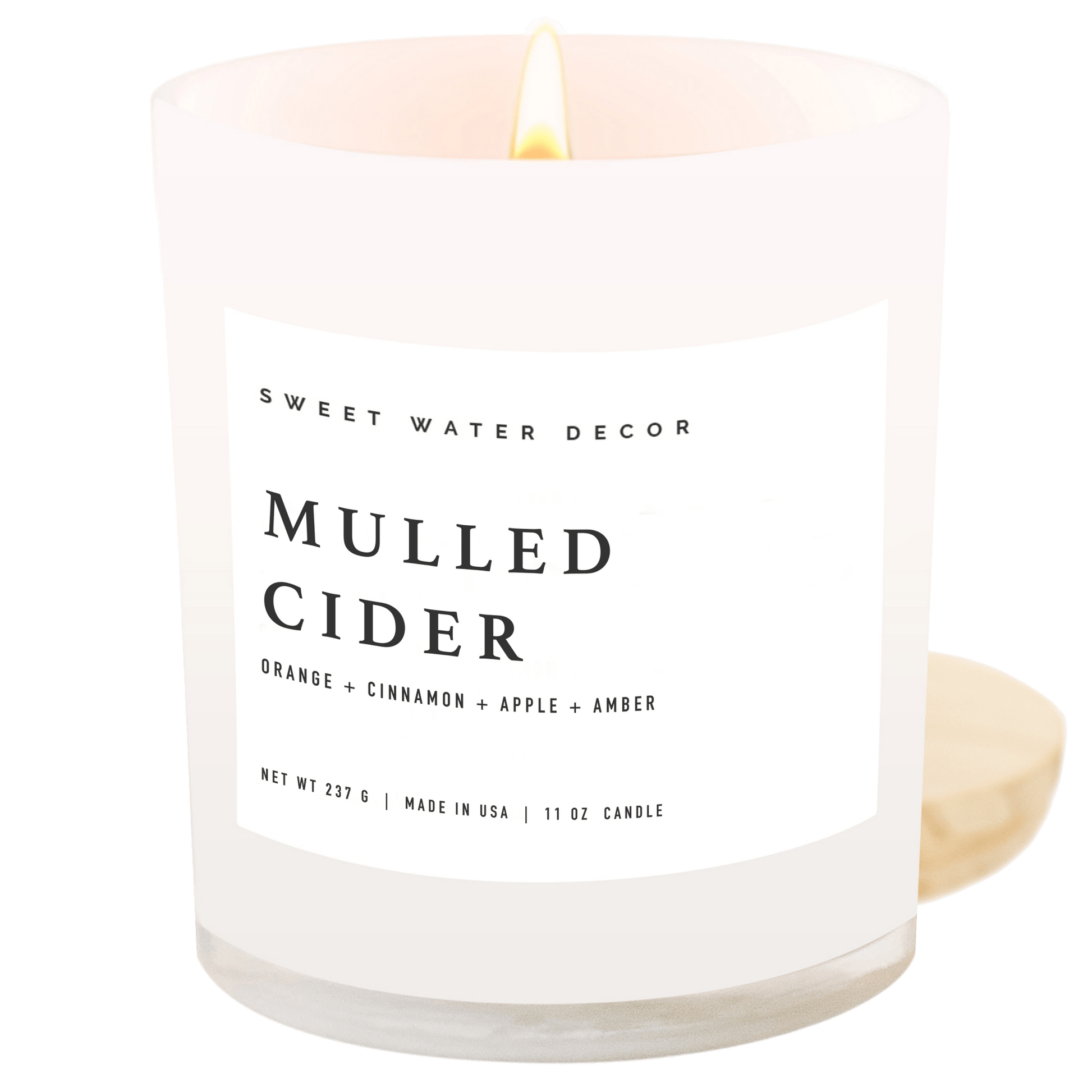 Mulled Cider 11 oz Soy Candle - Fall Decor & Gifts - Market 12