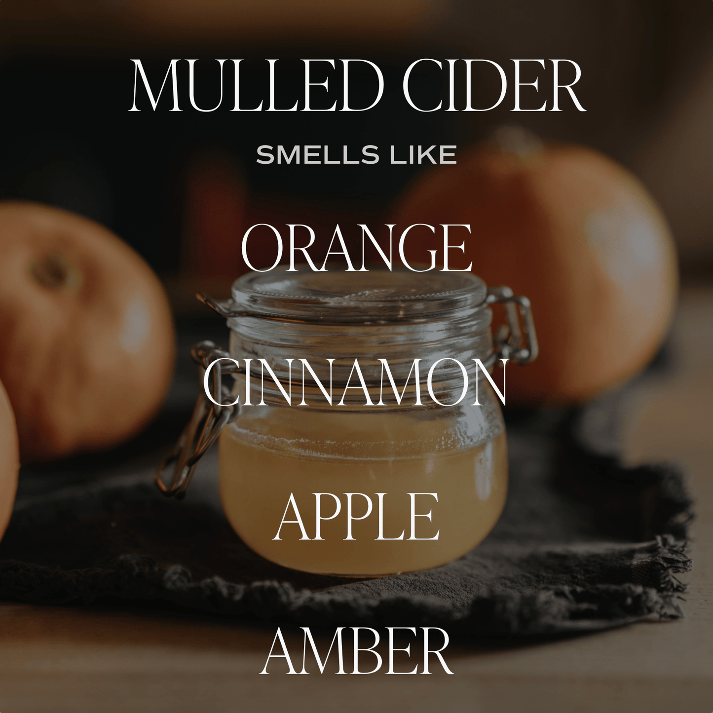 Mulled Cider 11 oz Soy Candle - Fall Decor & Gifts - Market 12