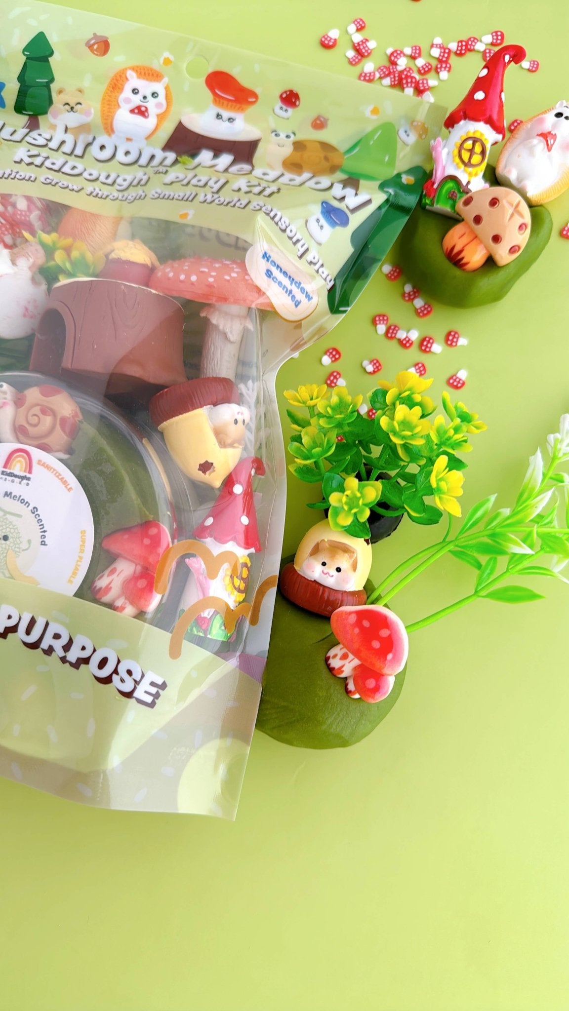 Mushroom Meadow KidDough Play Kit - Market 12