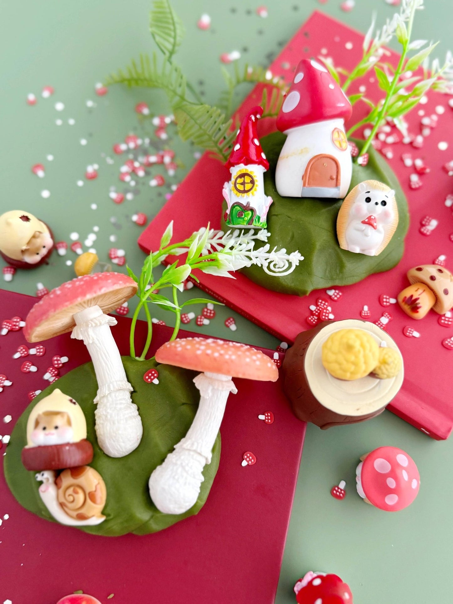 Mushroom Meadow KidDough Play Kit - Market 12