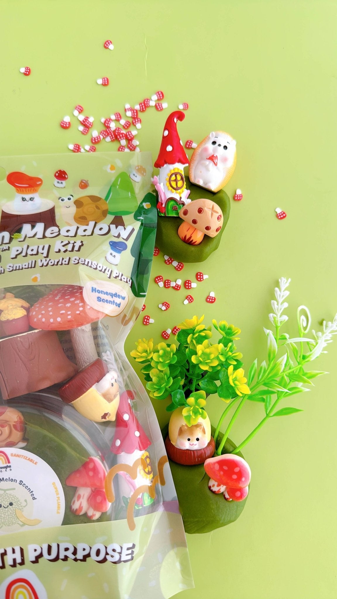 Mushroom Meadow KidDough Play Kit - Market 12