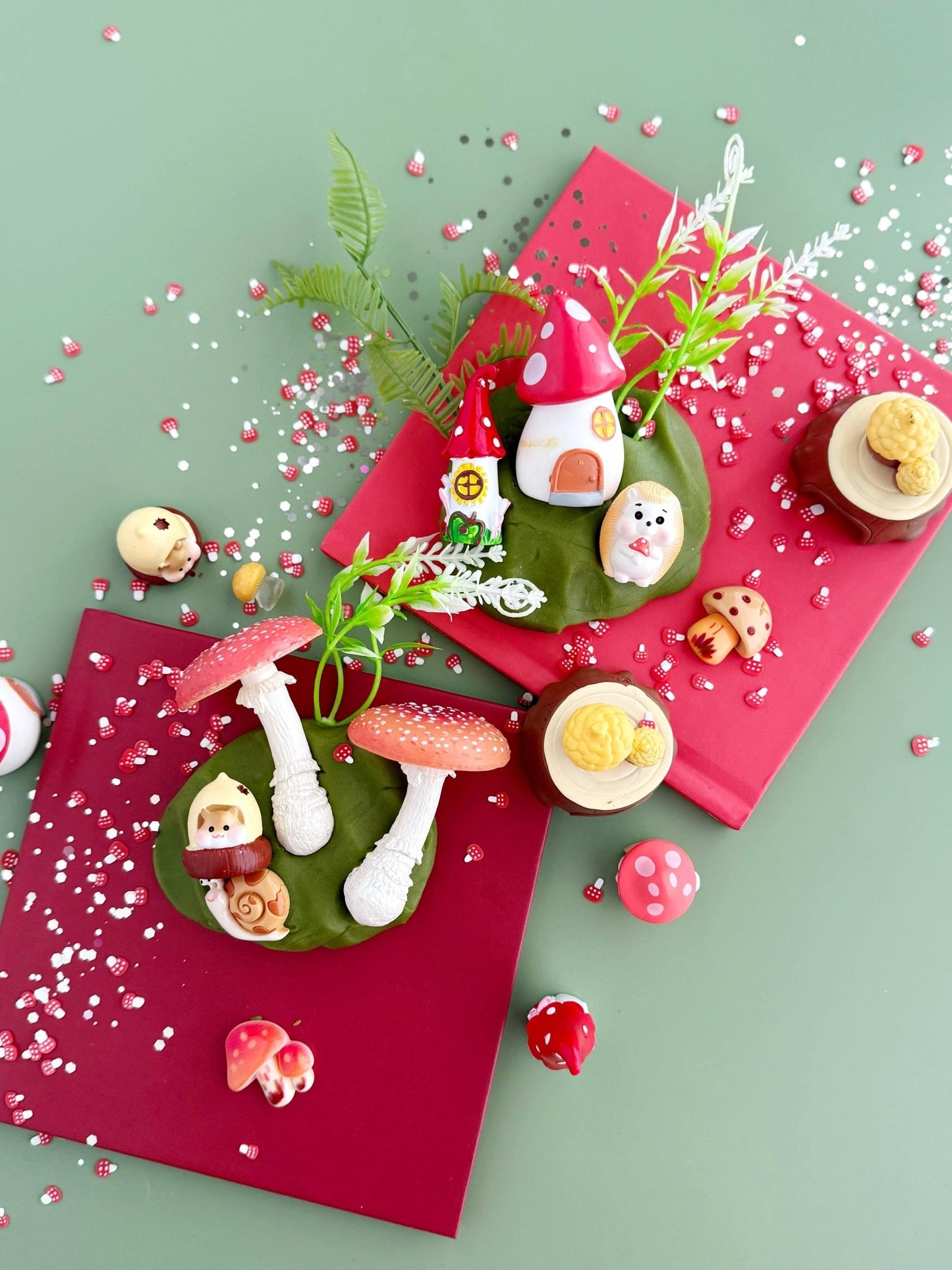 Mushroom Meadow KidDough Play Kit - Market 12