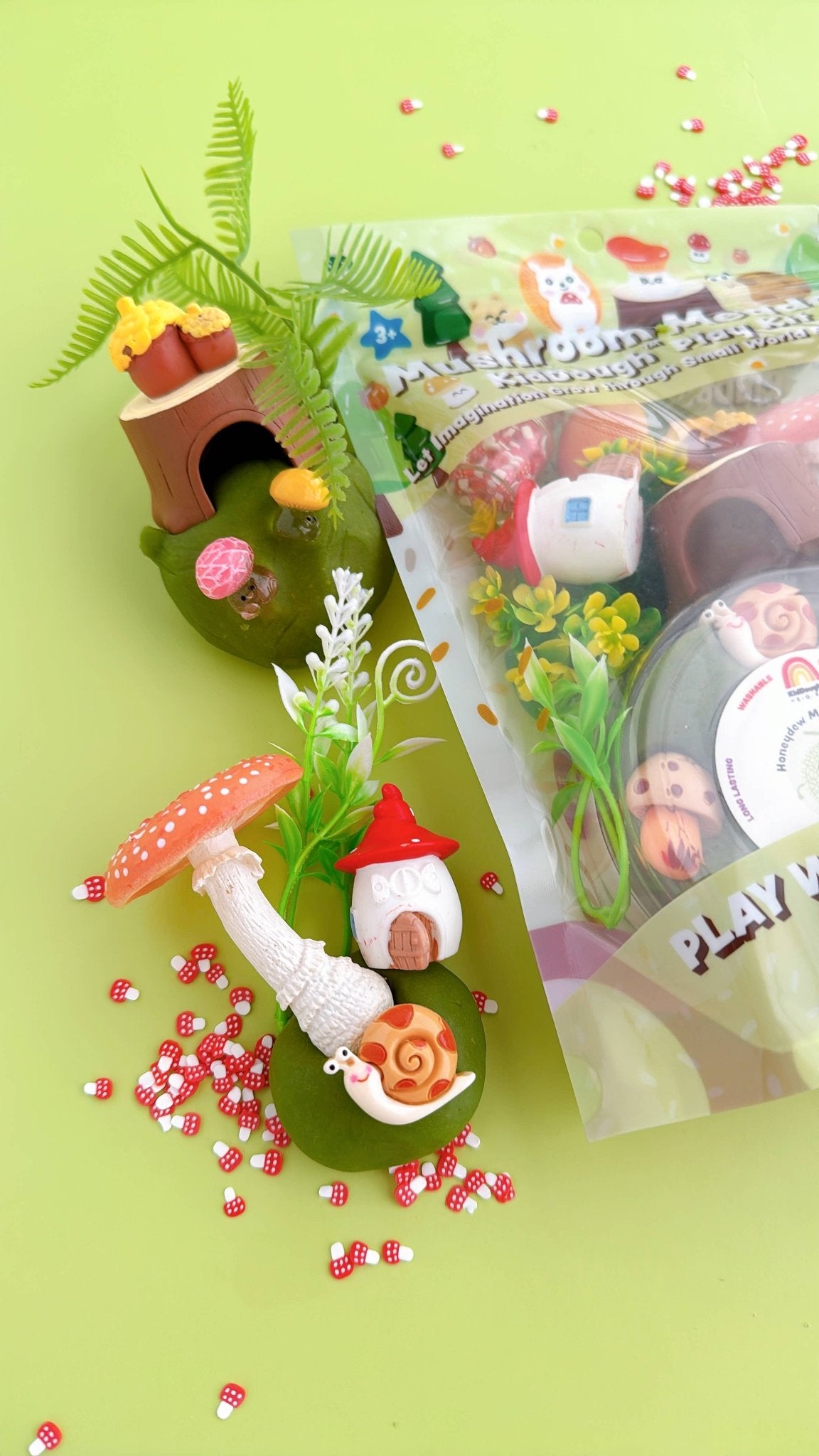 Mushroom Meadow KidDough Play Kit - Market 12