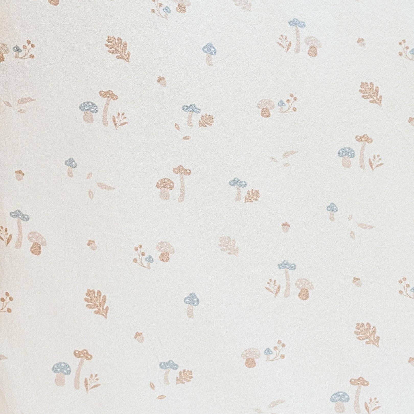 Mushroom Minky Stretch Luxe Swaddle Blanket - Market 12