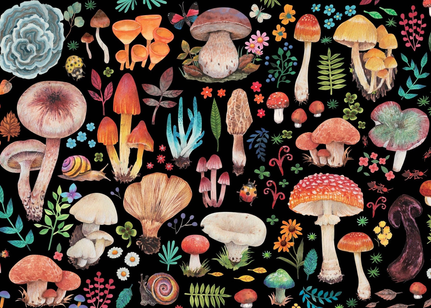 Mushrooms 1000 Piece Jigsaw Puzzle - Market 12