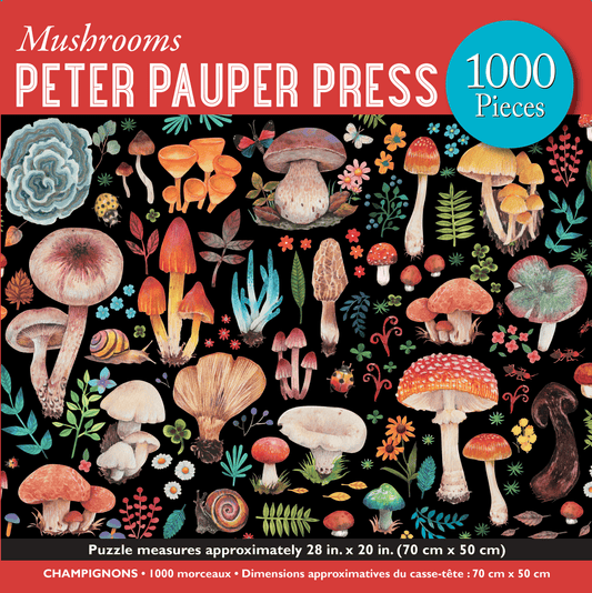 Mushrooms 1000 Piece Jigsaw Puzzle - Market 12