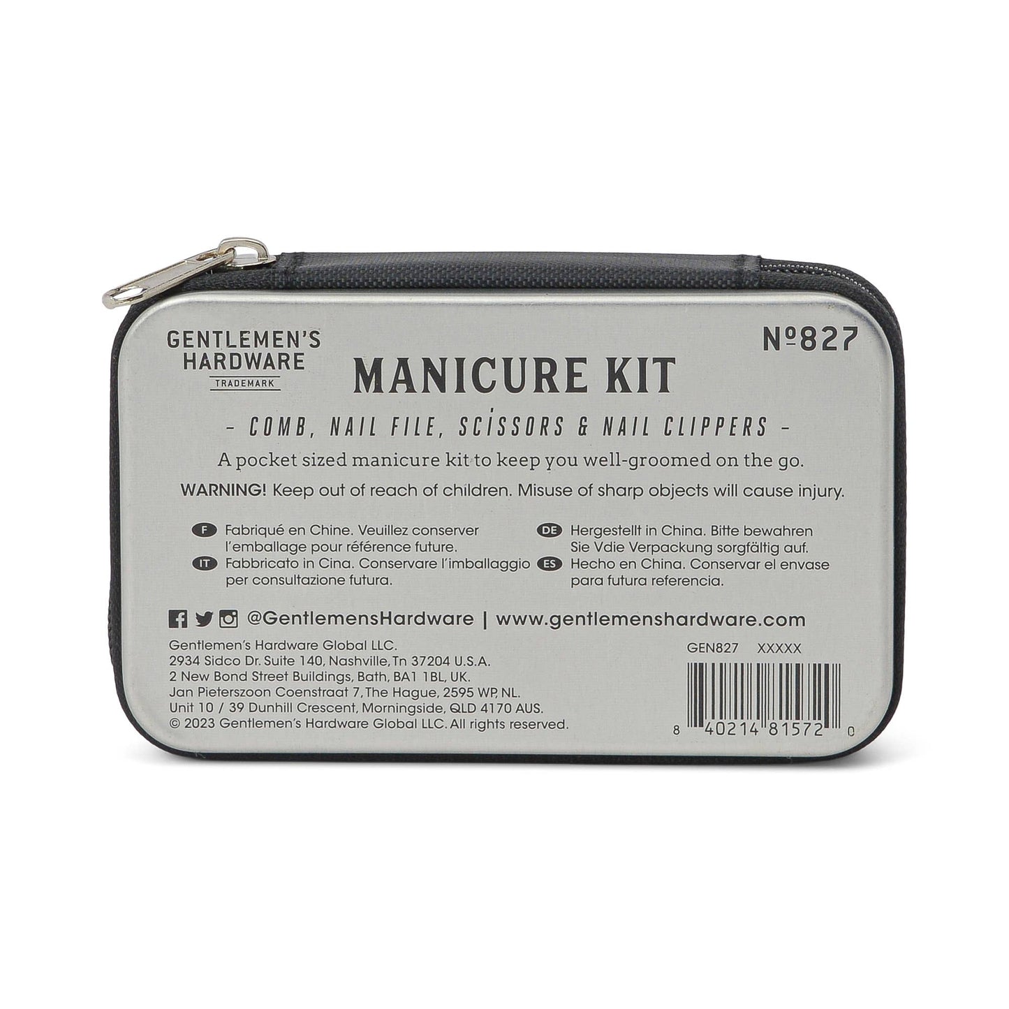 Nailed To Perfection Manicure Kit - Market 12